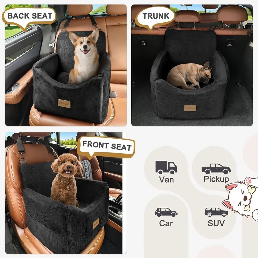 JOEJOY Dog Car Seats for Small Medium Dogs Under 35lbs